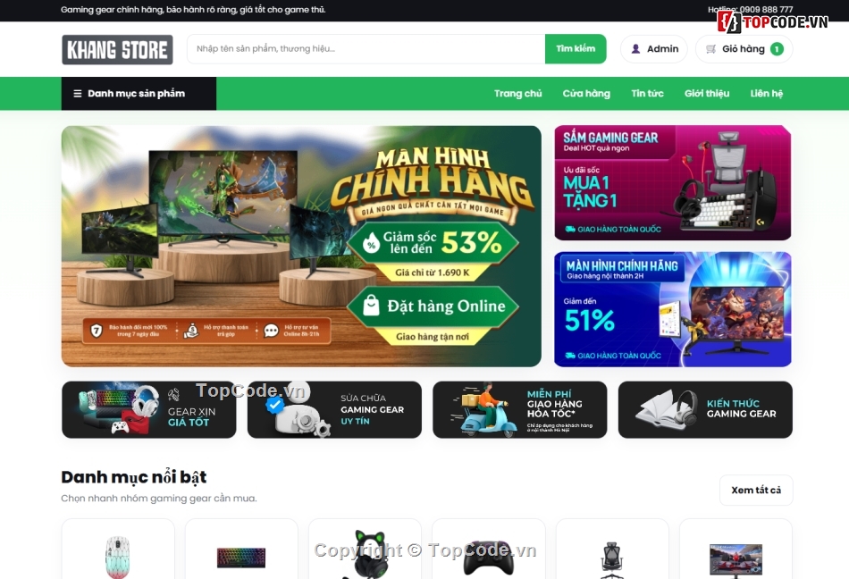 website,bán website,website bán hàng